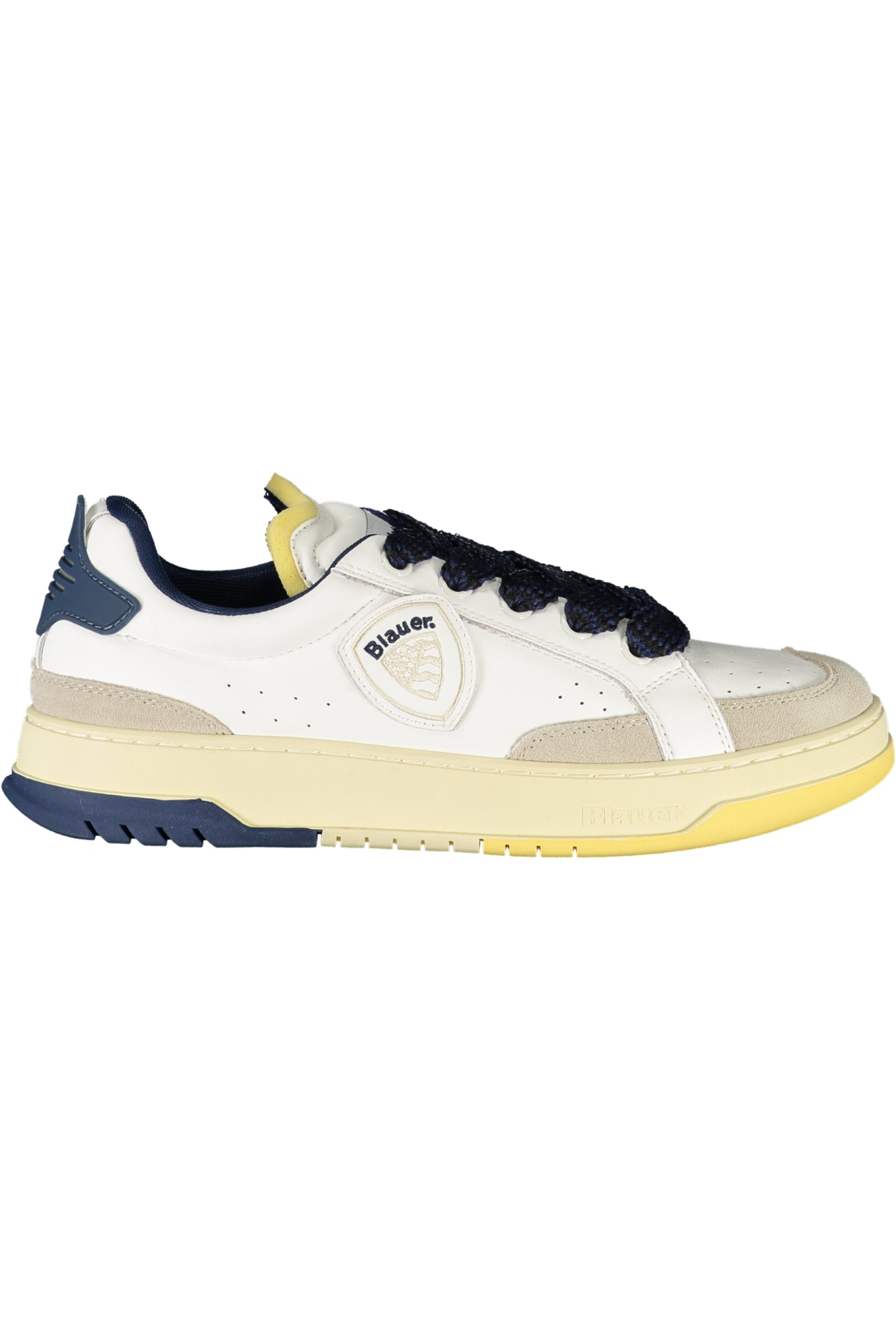 BLAUER SPORTS SHOES MEN WHITE